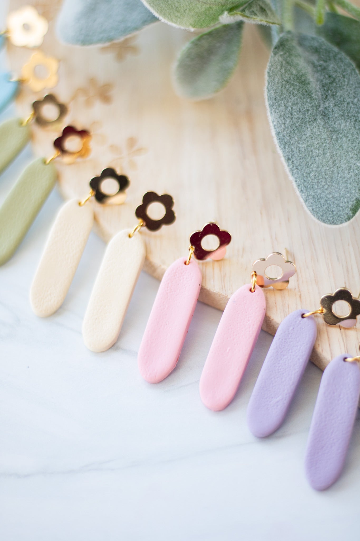 Spring Daisy Stud Dangles