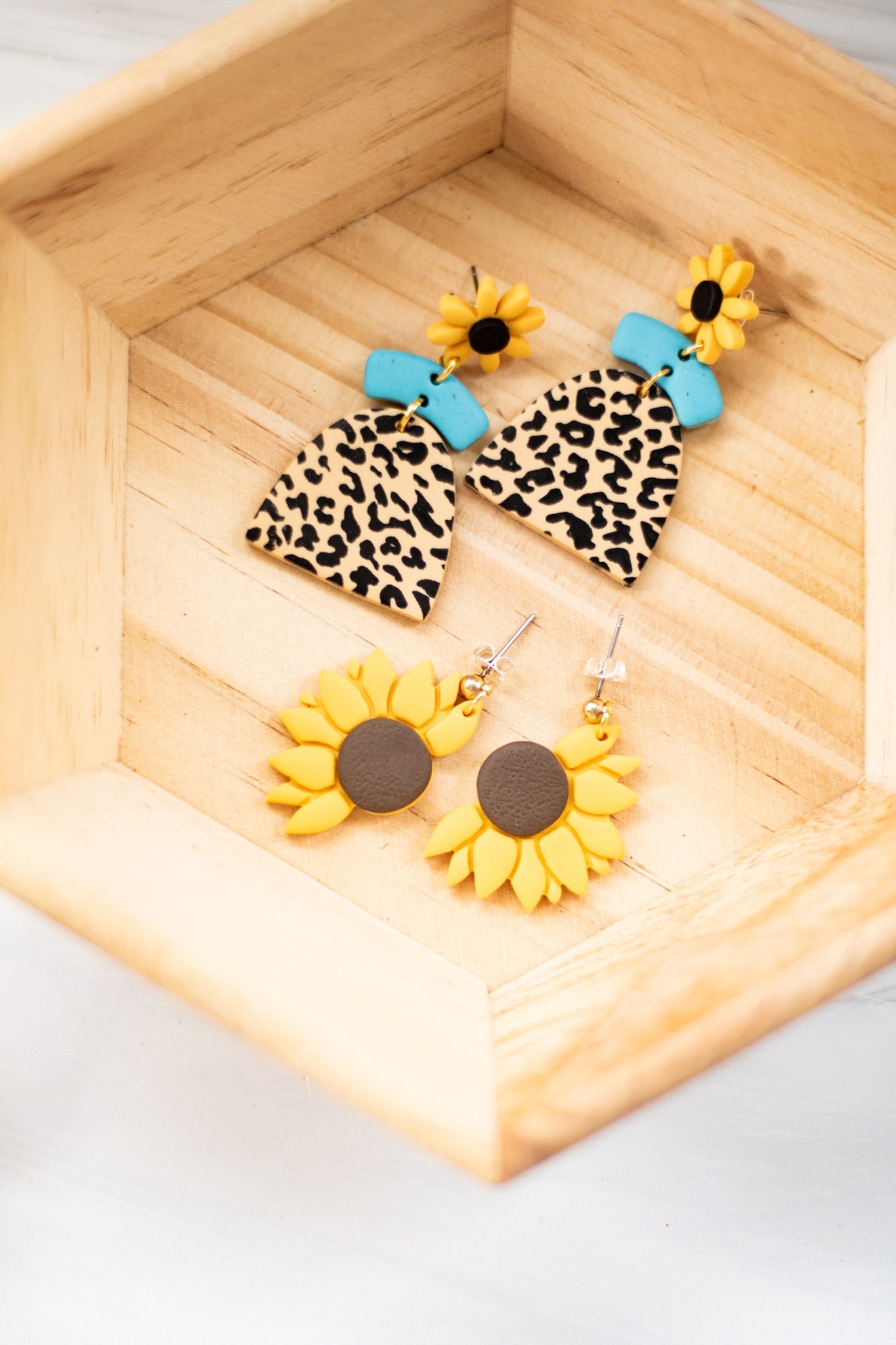 Sunflower Leopard Turquoise Collection