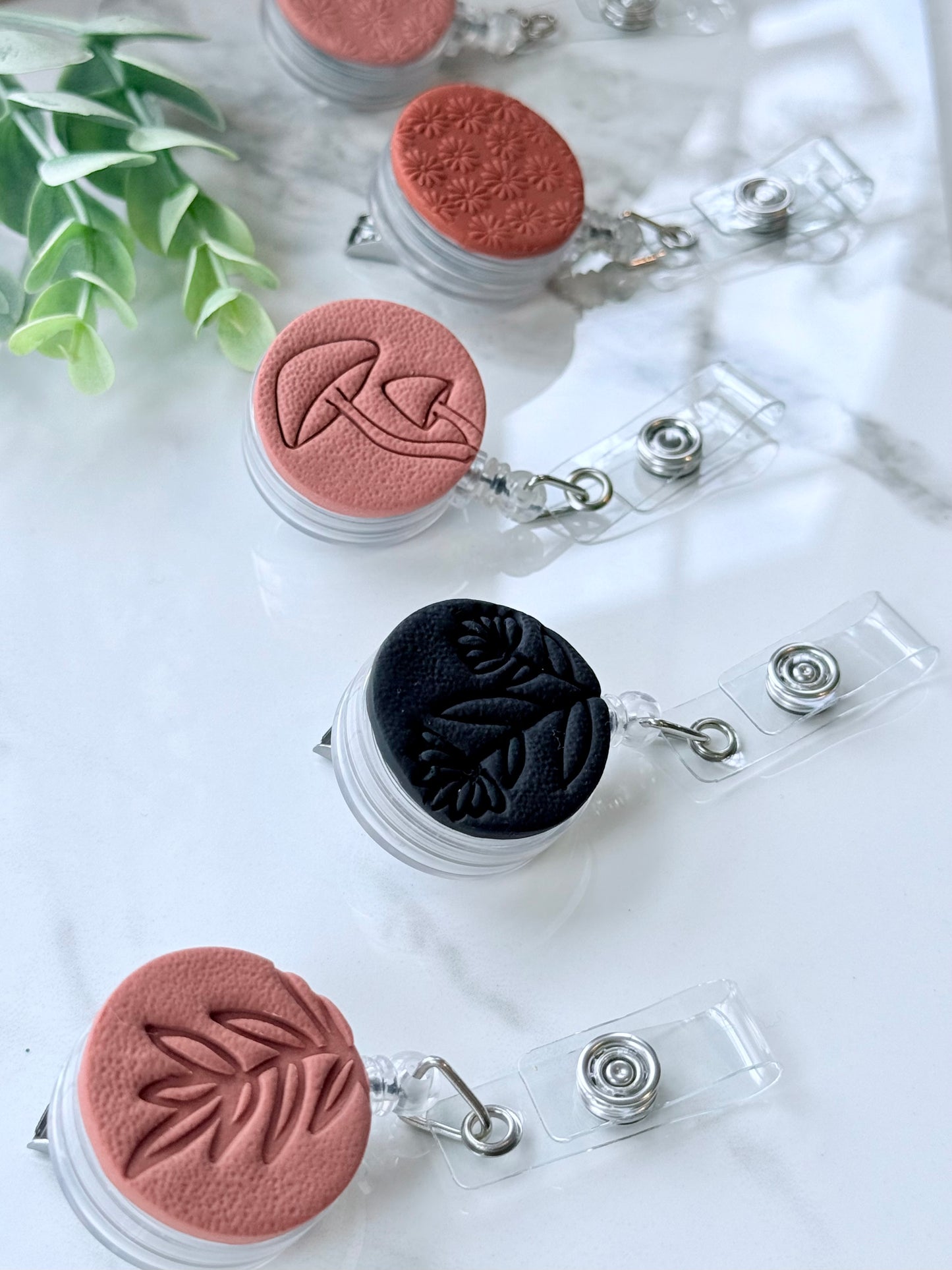Floral Badge Reel Collection