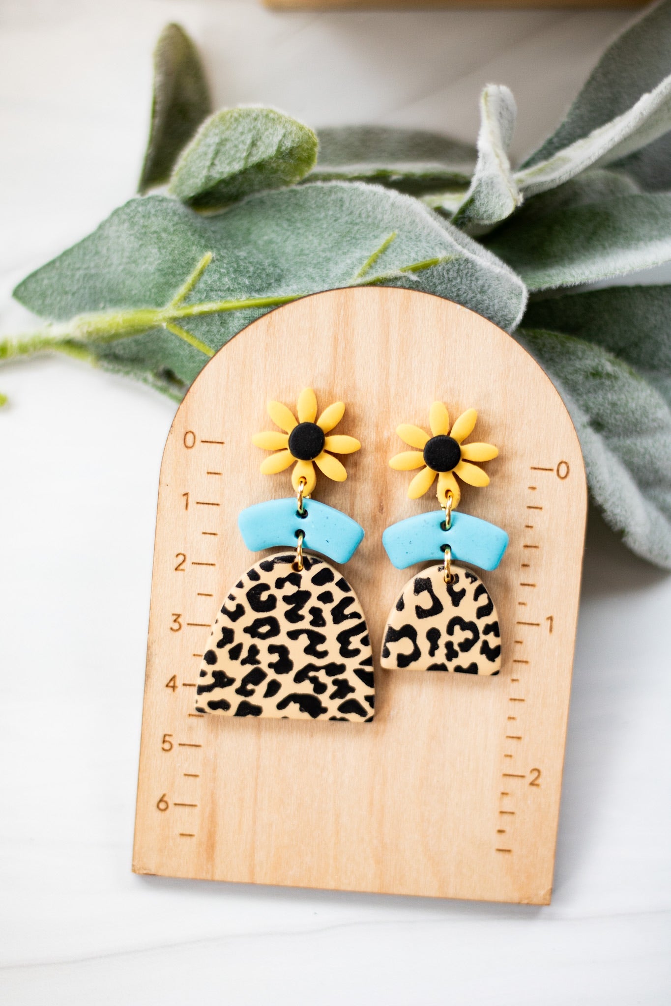 Sunflower Leopard Turquoise Collection