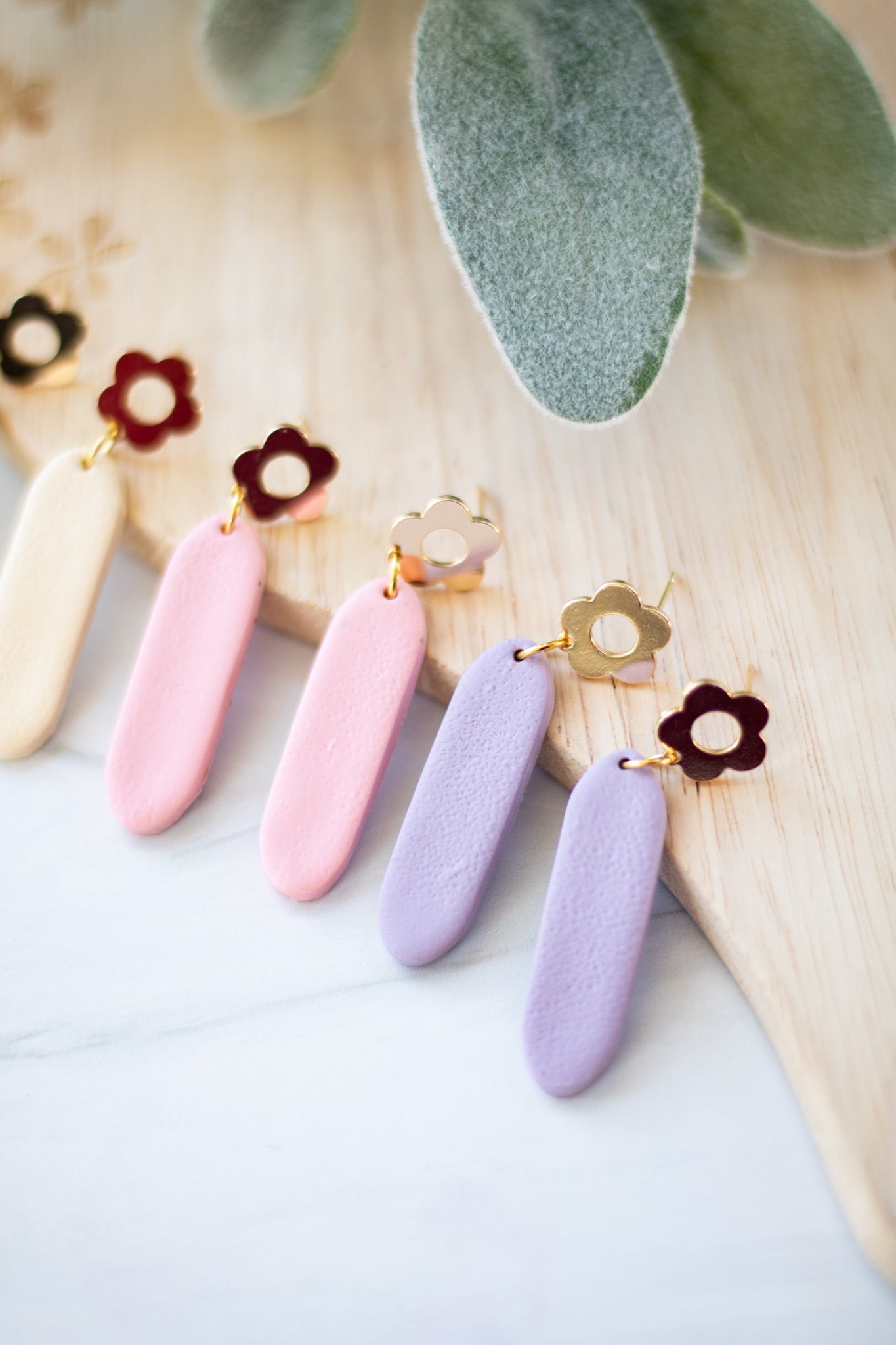 Spring Daisy Stud Dangles