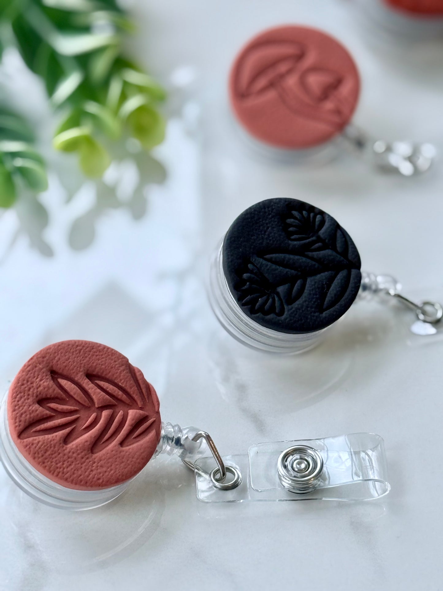 Floral Badge Reel Collection
