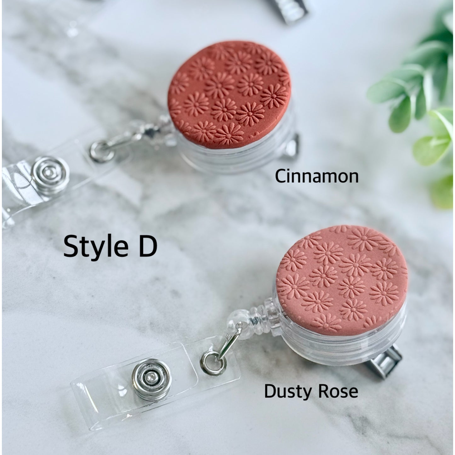 Floral Badge Reel Collection