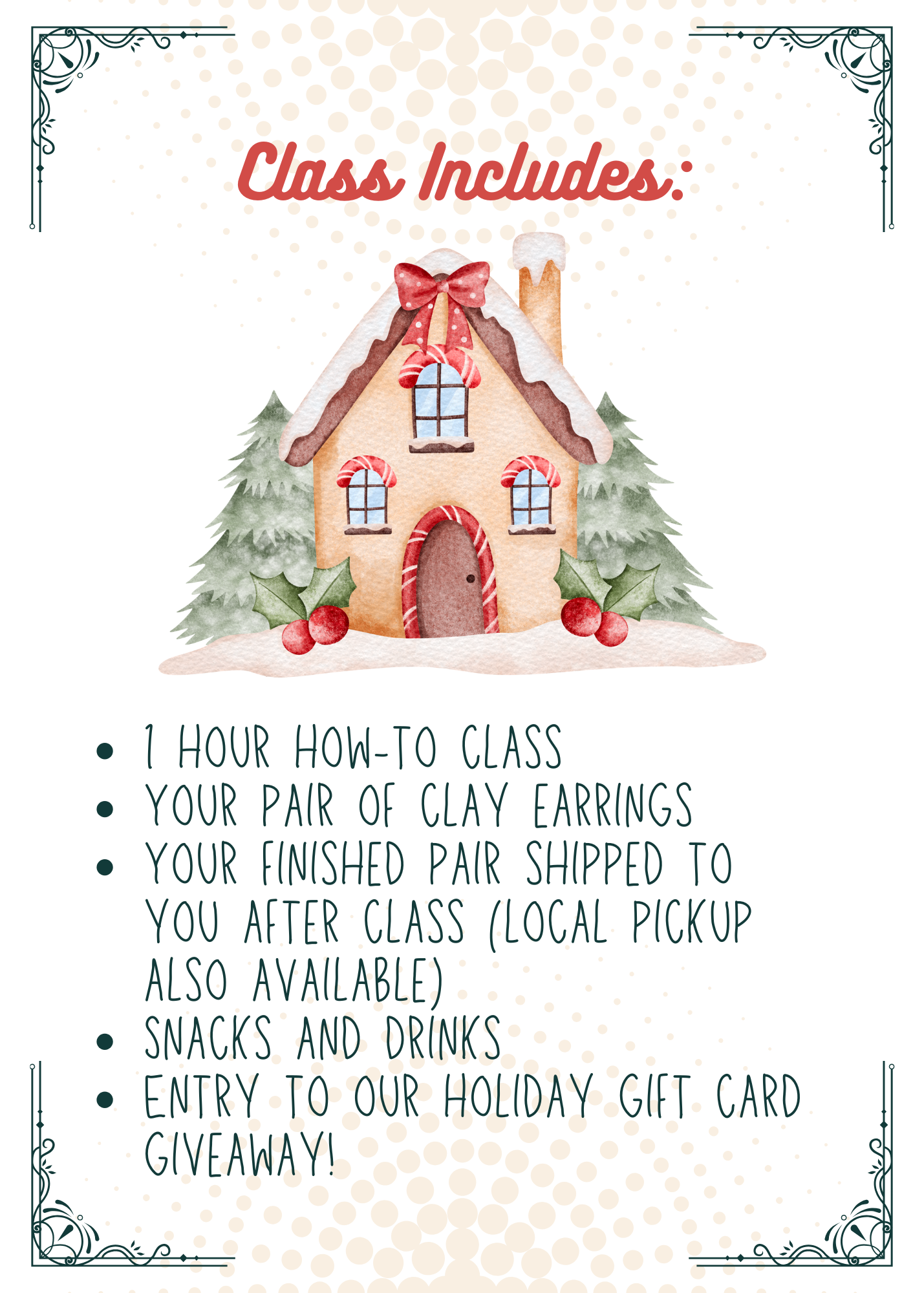 EJ Holiday Earring Class