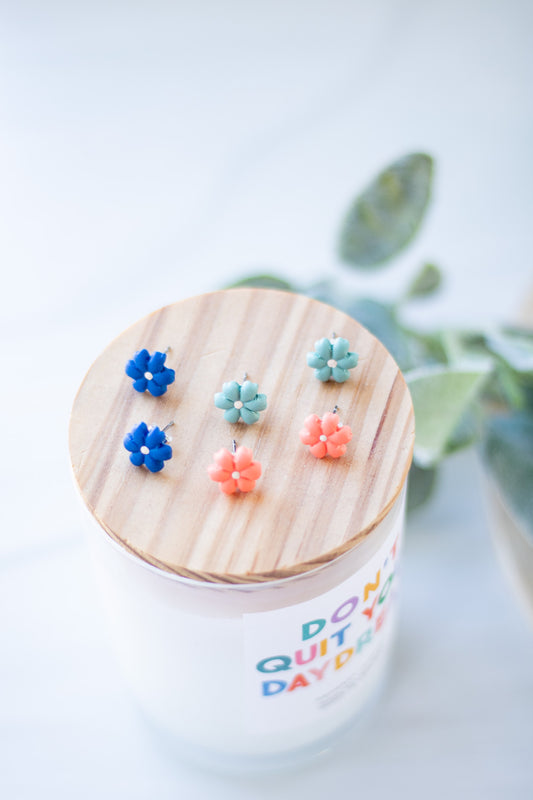 WS Spring Flower Studs