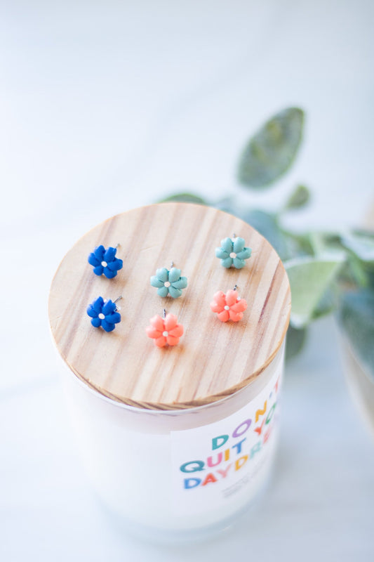 Spring Mini Flower Studs