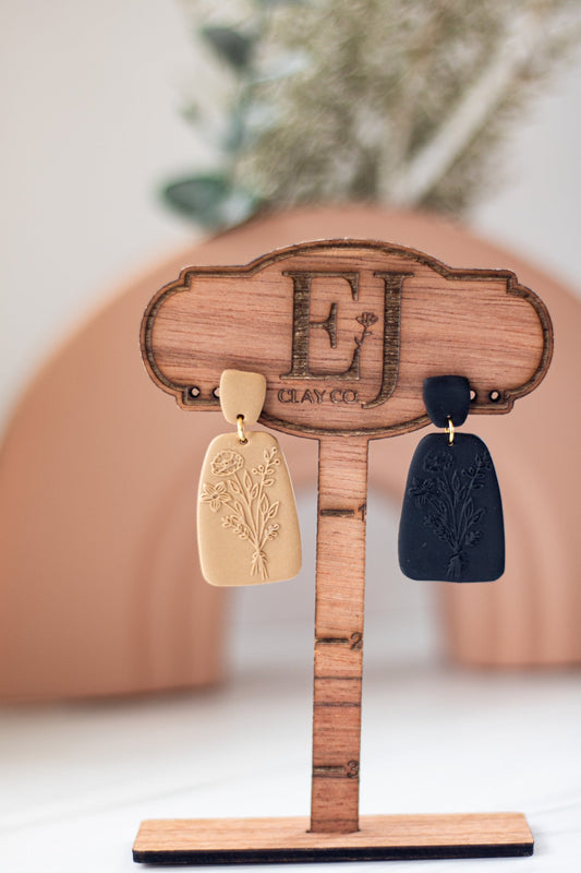 WS Embossed Bouquet Dangles