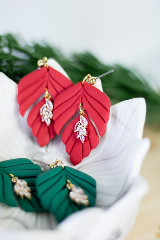 WS CZ Scalloped Dangles