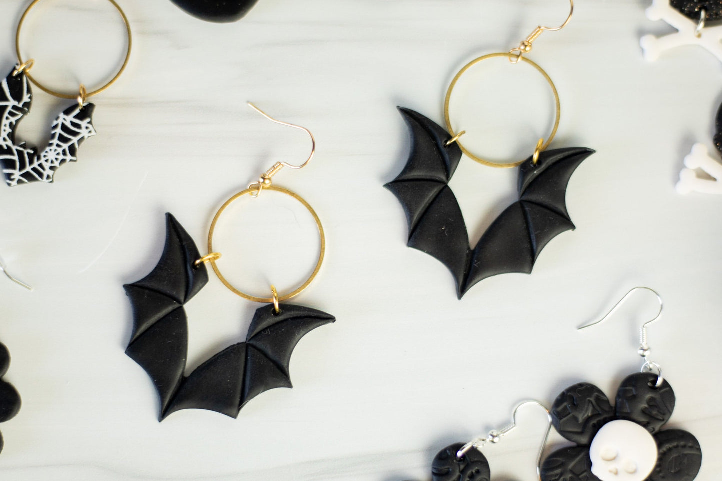 Bat Wing Hoops