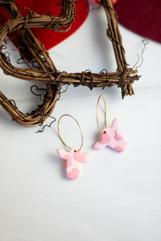 WS Pink Heart Cow Collection