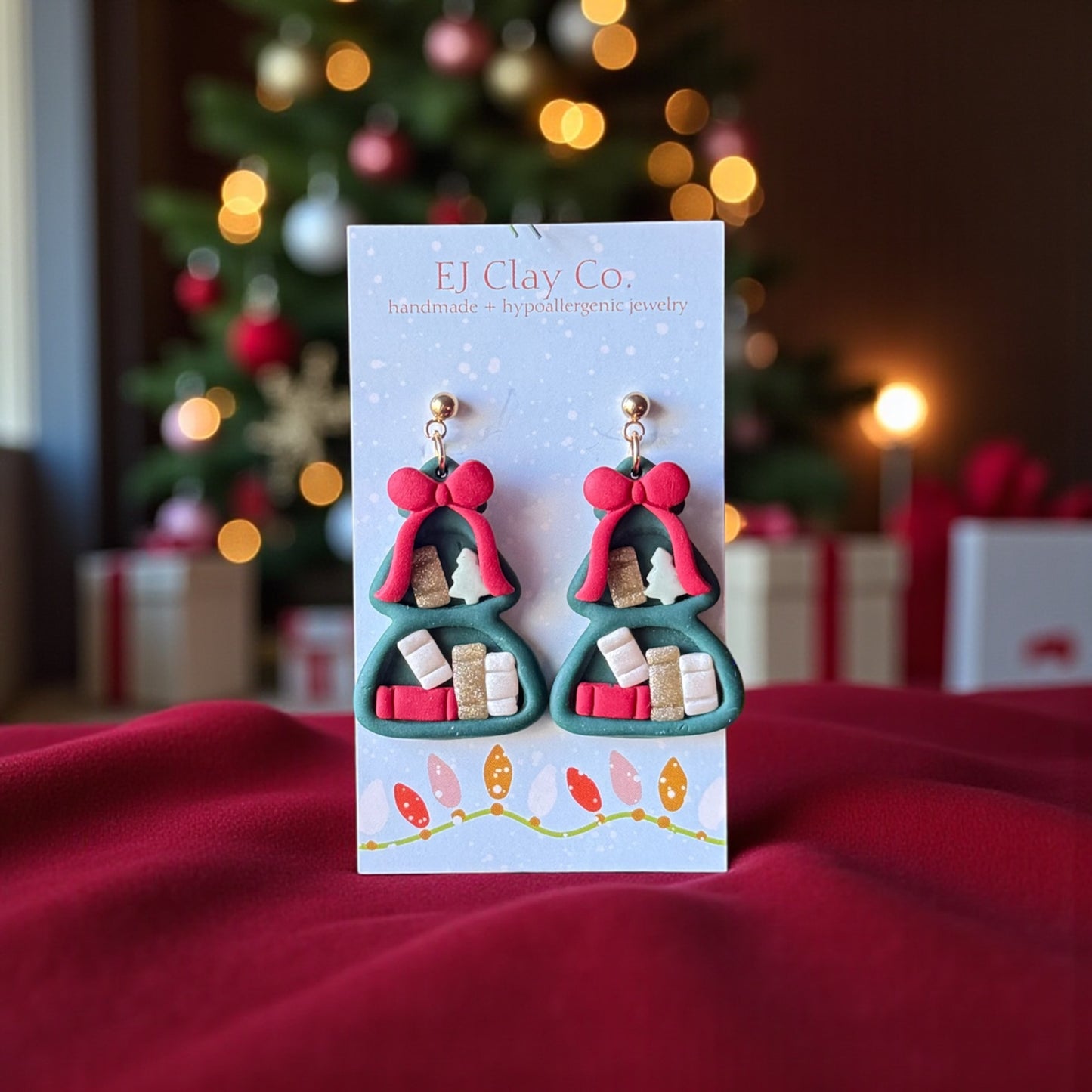 Festive Bookish Dangles