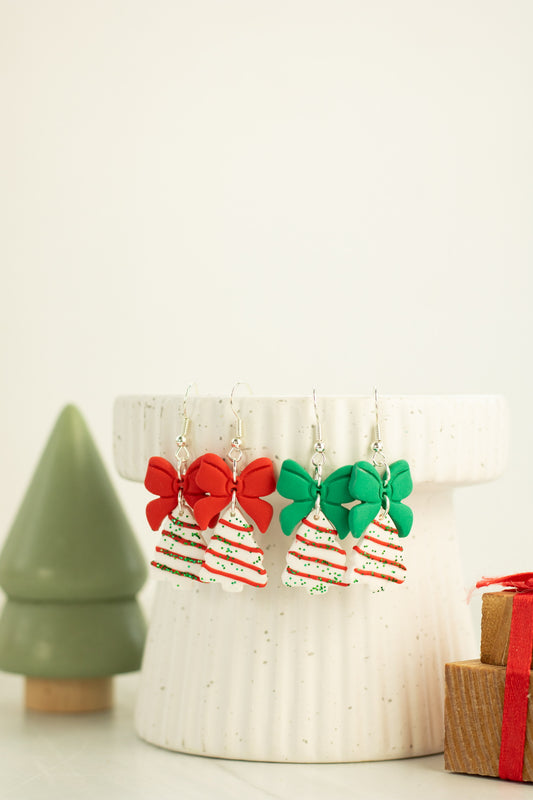 WS Bow Cake Dangles
