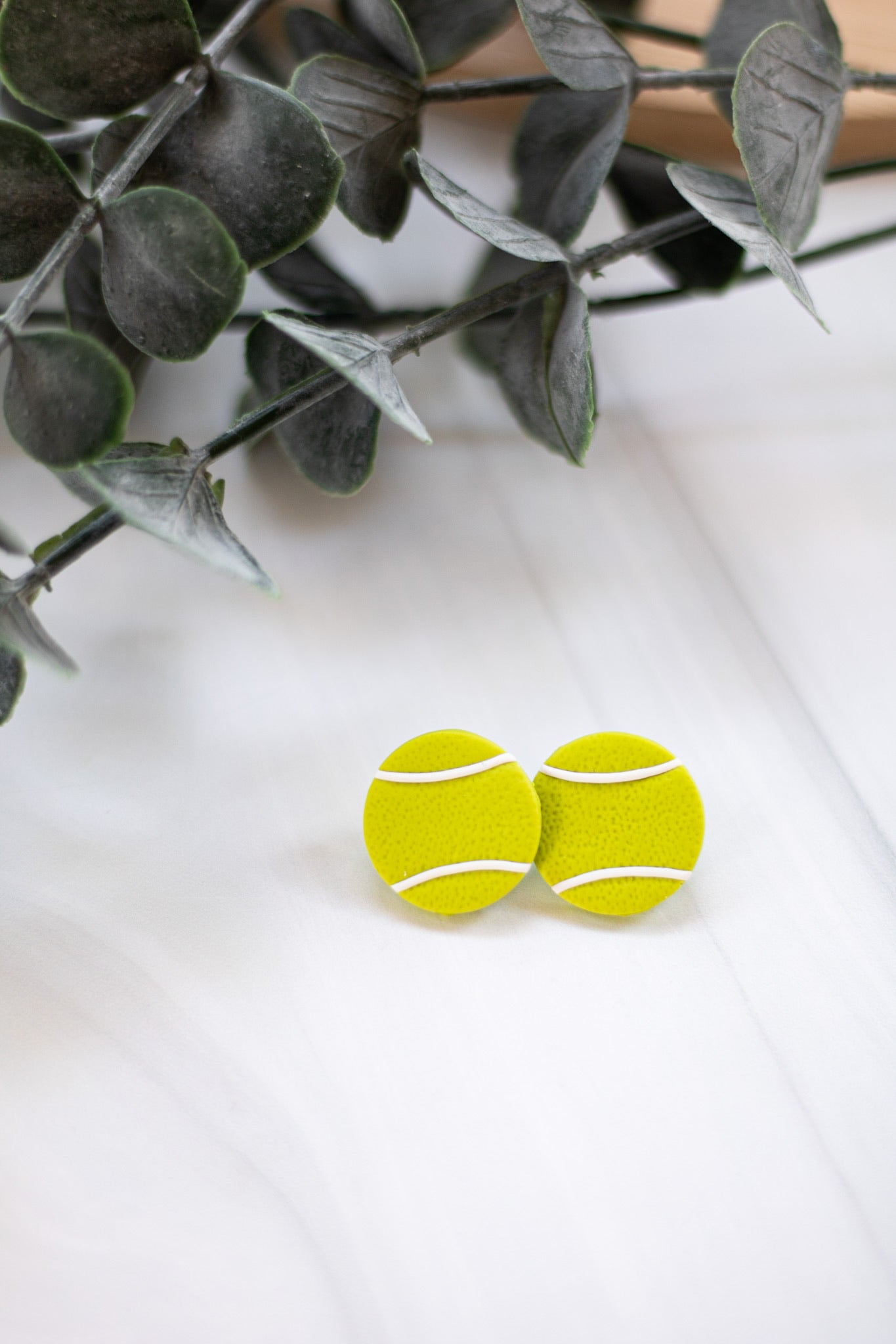 Large Tennis ball studs