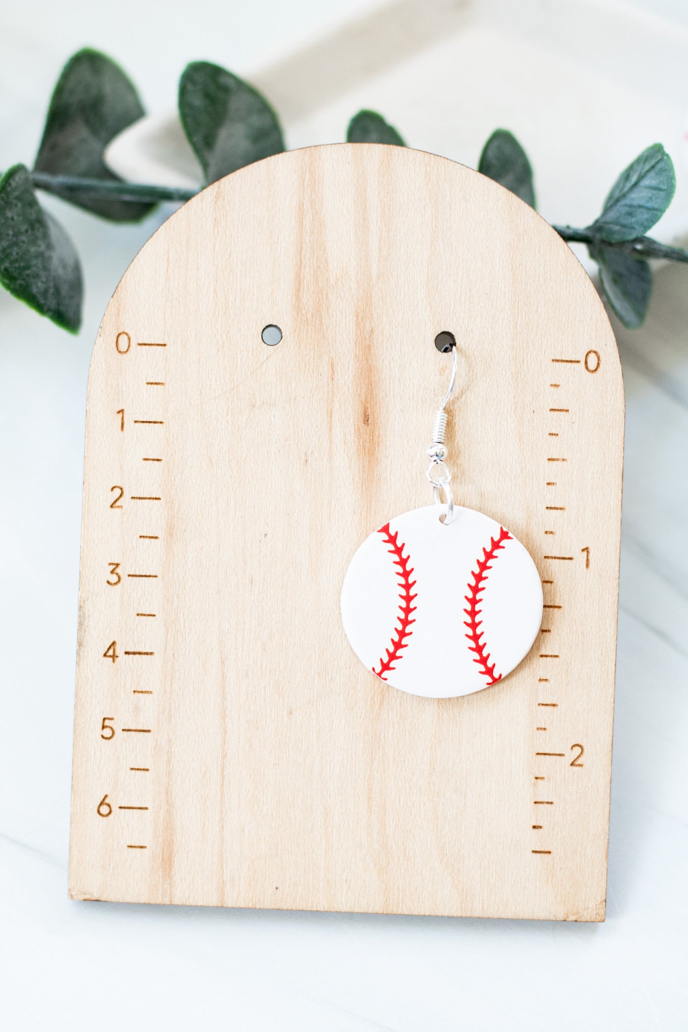 Baseball Earrings