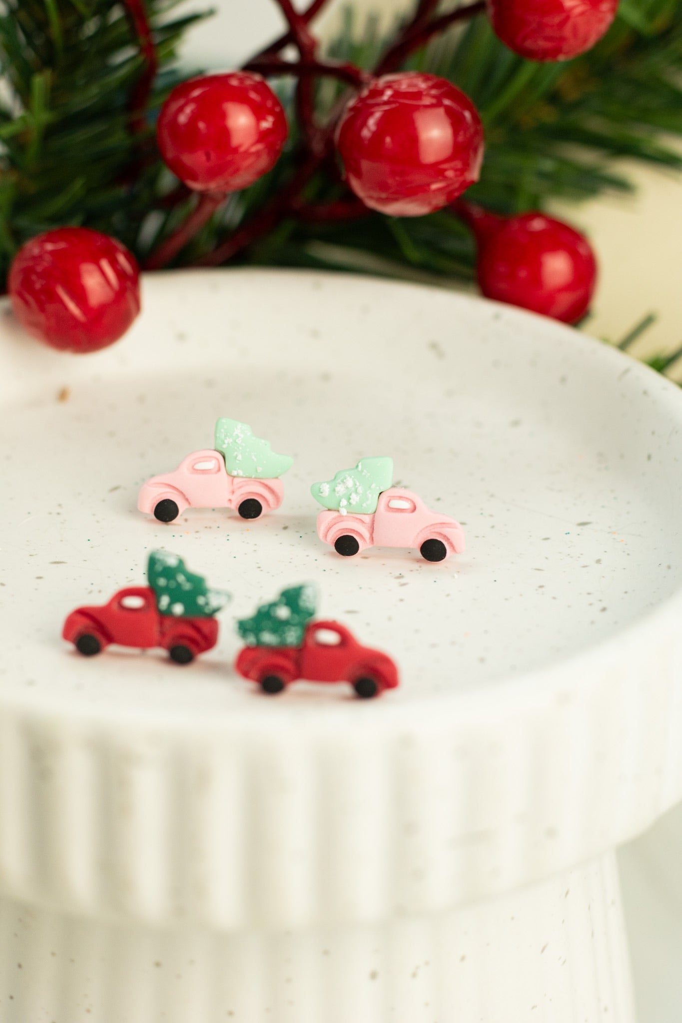 Mini Holiday Delivery Studs