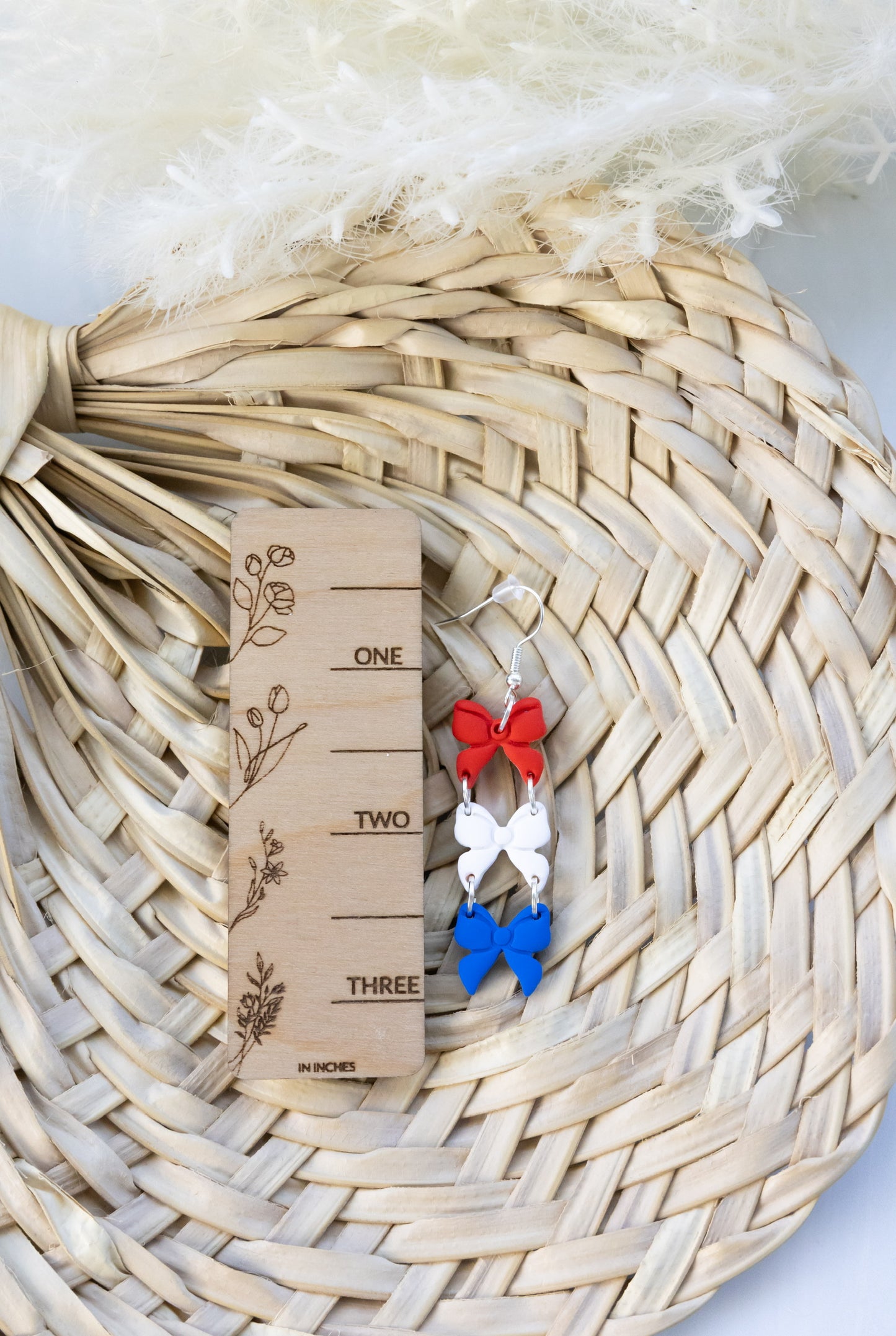 RWB Bow Trio Dangles
