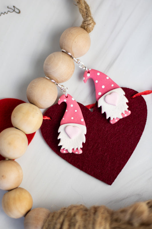 WS Vday Gnome Dangles