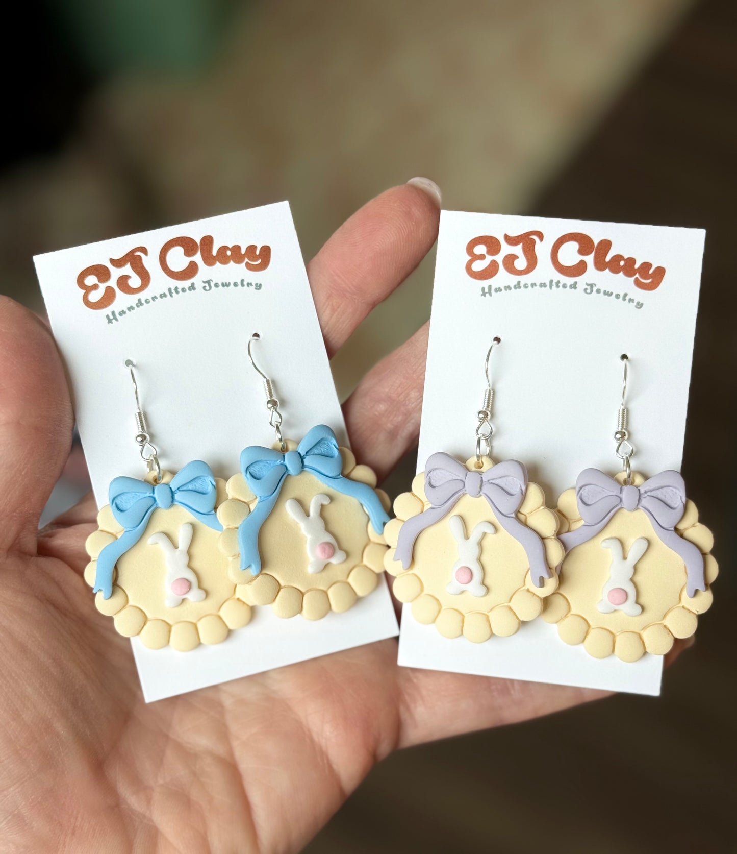 Bunny Bow Dangles