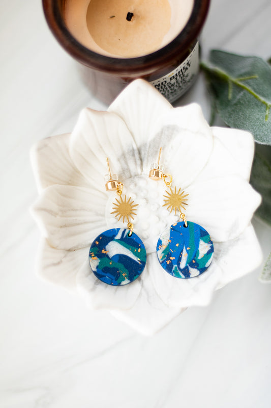 WS Sunburst Blues Dangles