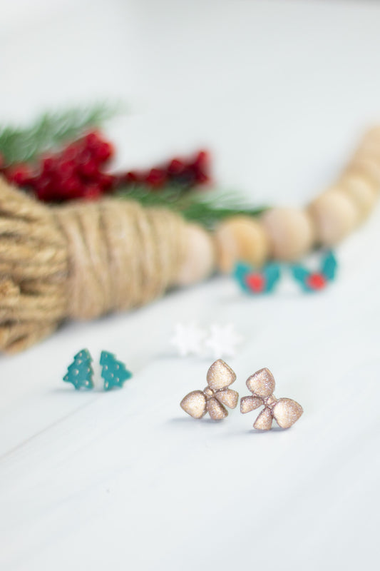 WS Christmas Mini Studs