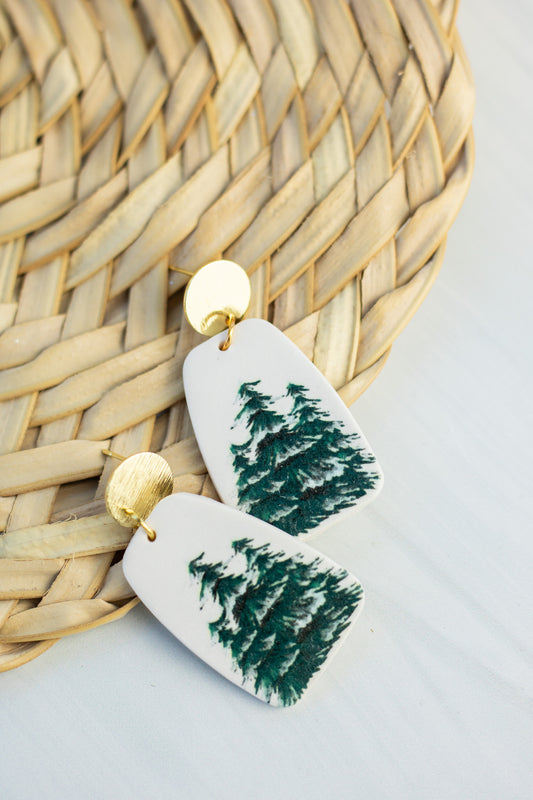 Pine Gold Dangles