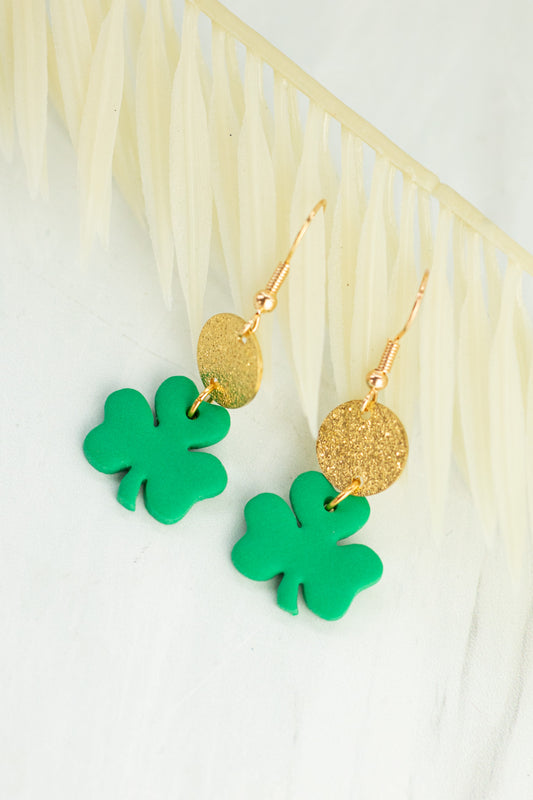 Shamrock Coin Dangles