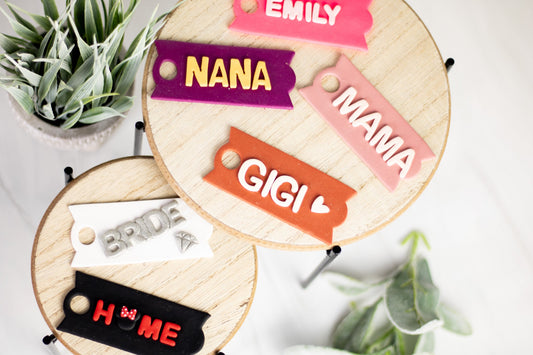 Custom Name Toppers