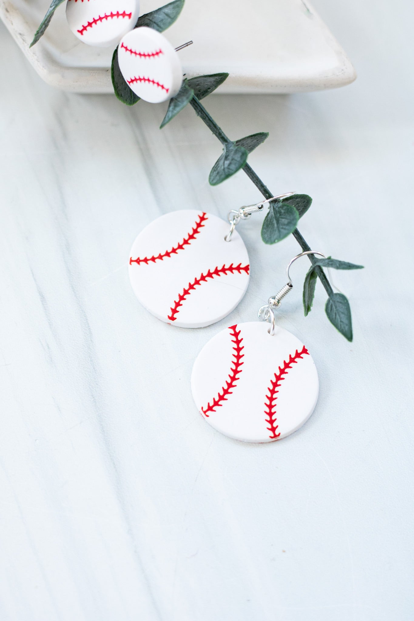 Baseball Earrings