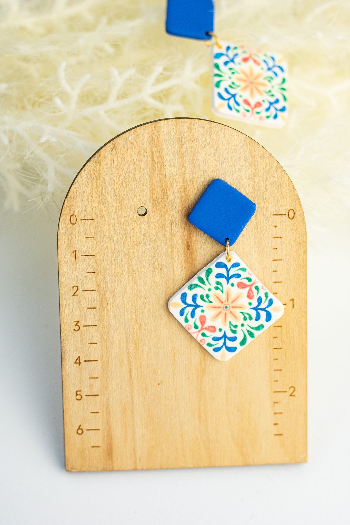 Moroccan Tile Dangles