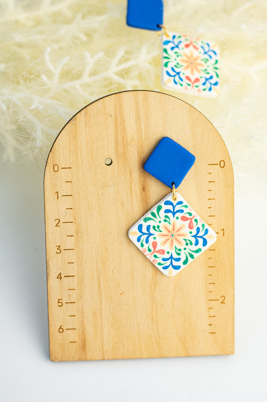 Moroccan Tile Dangles