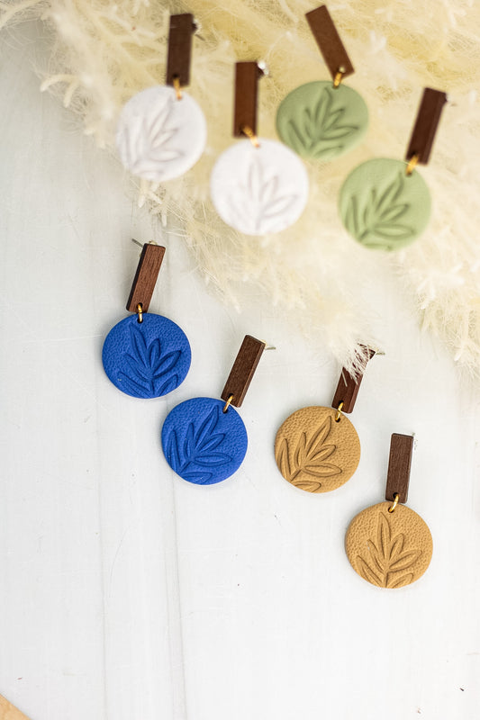 Wooden Drop Leaf Dangles