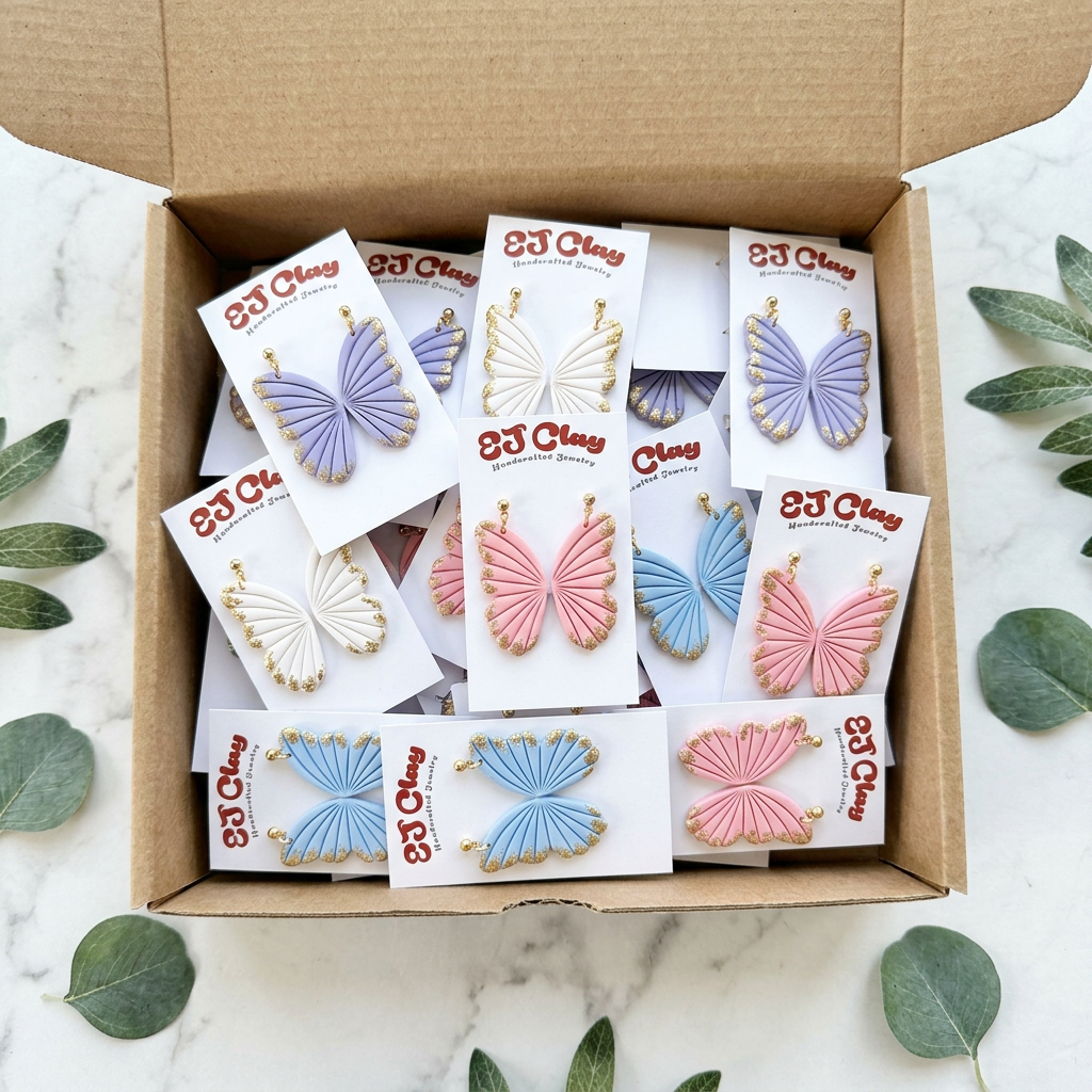 Glitter Wing Butterflies