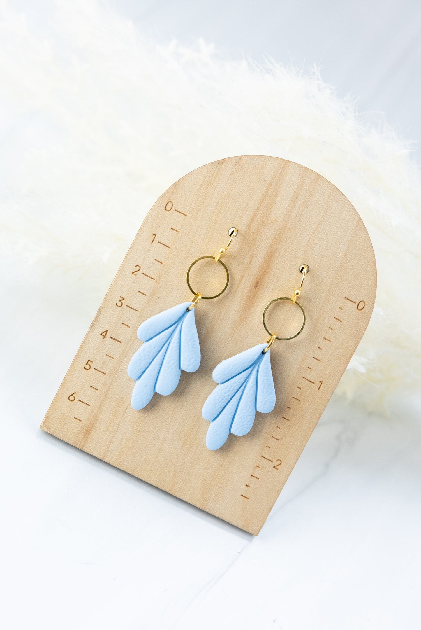 Leaf Circle Charm Dangles