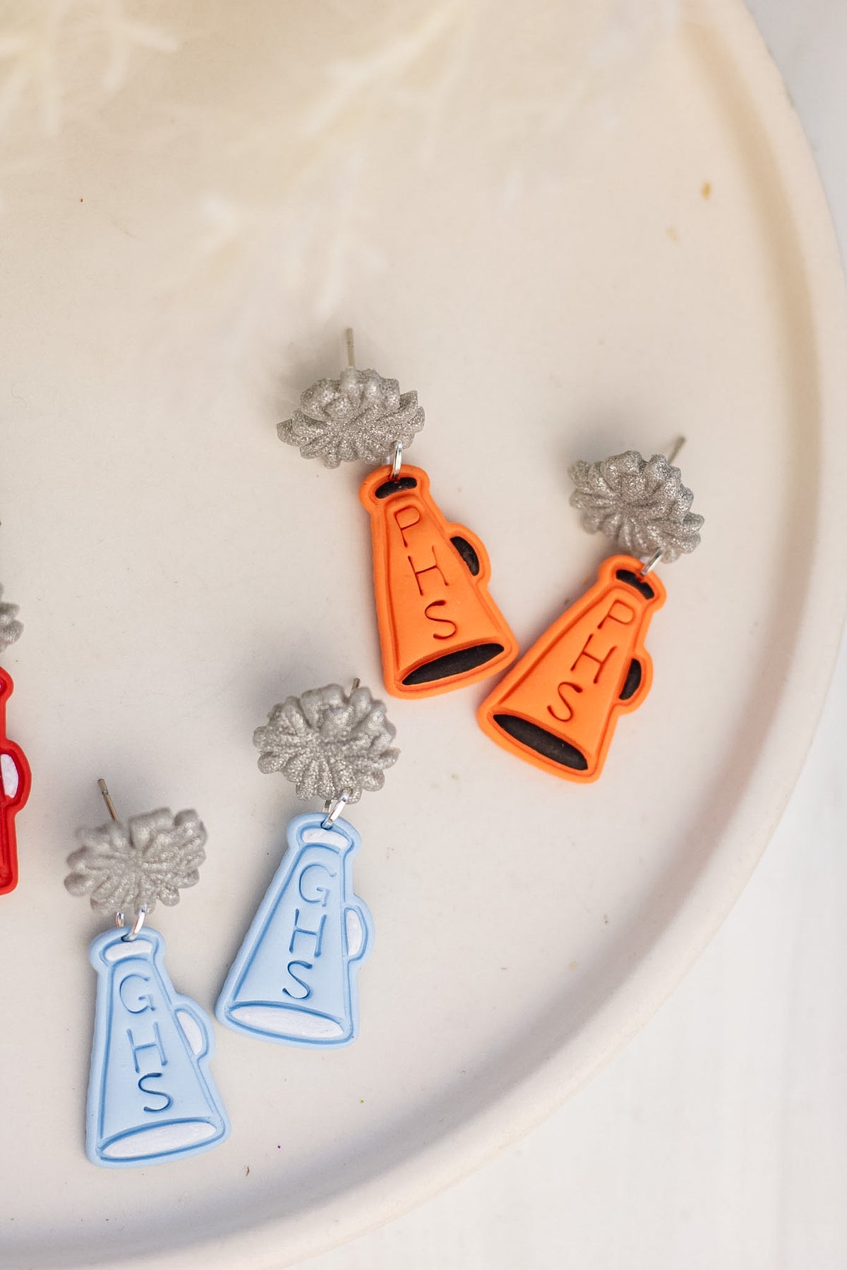 Custom Cheer Megaphone Dangles