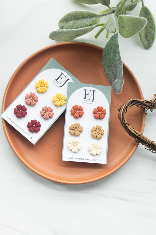 WS Fall Flower Stud Packs