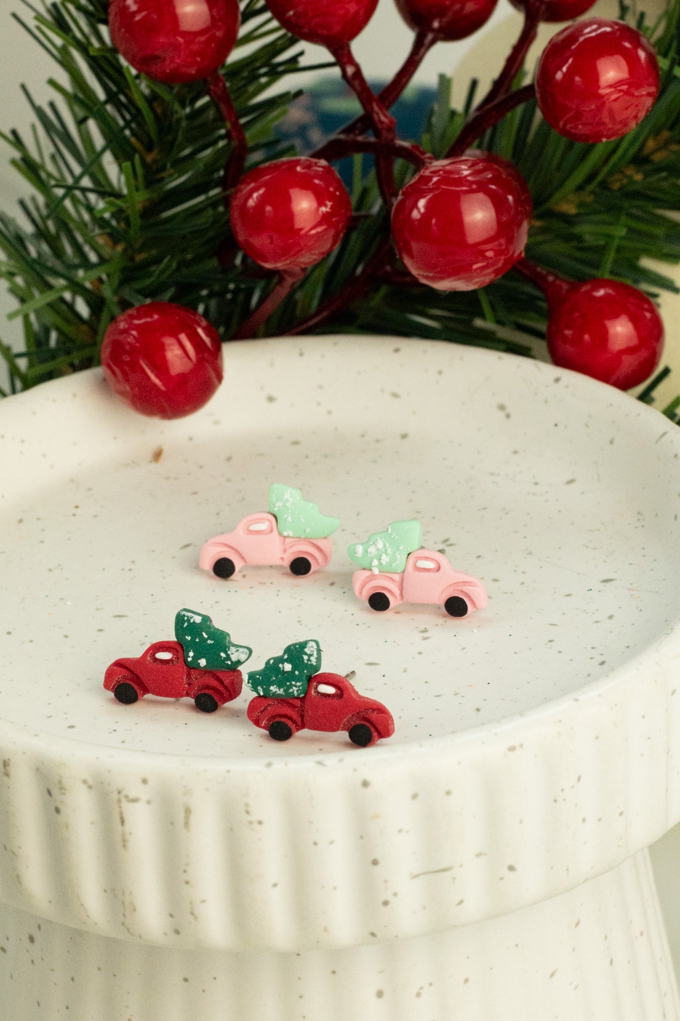 Mini Holiday Delivery Studs