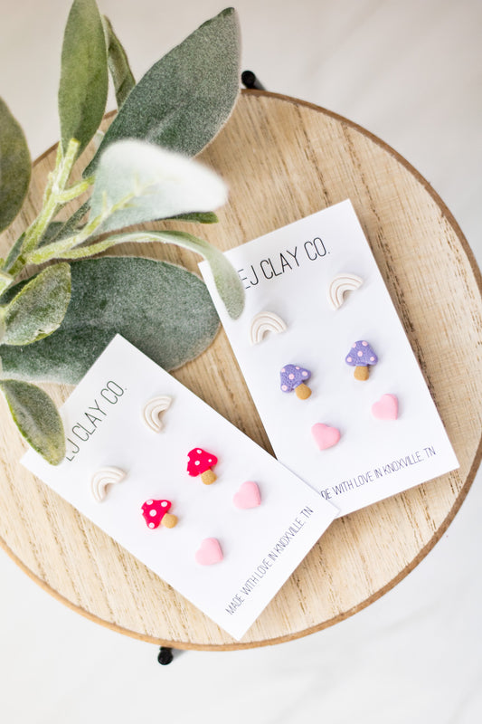WS Mini Mushroom Stud pack