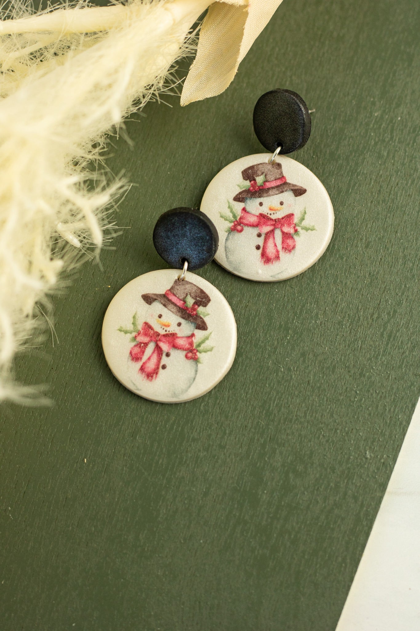 Classic Snowman Dangles