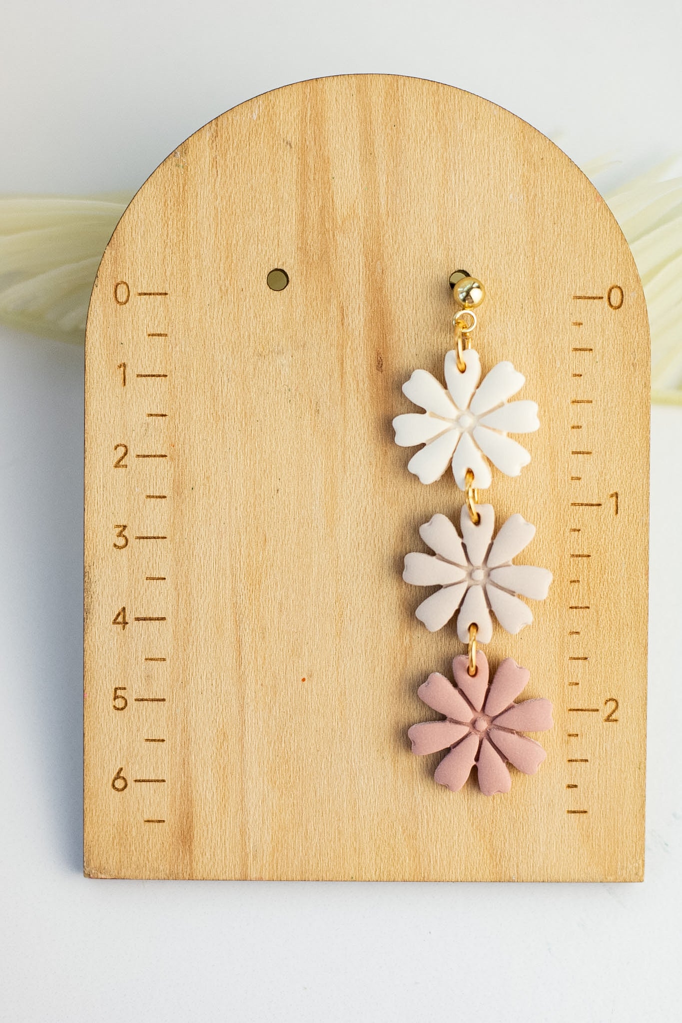 Ombré Flower Dangles