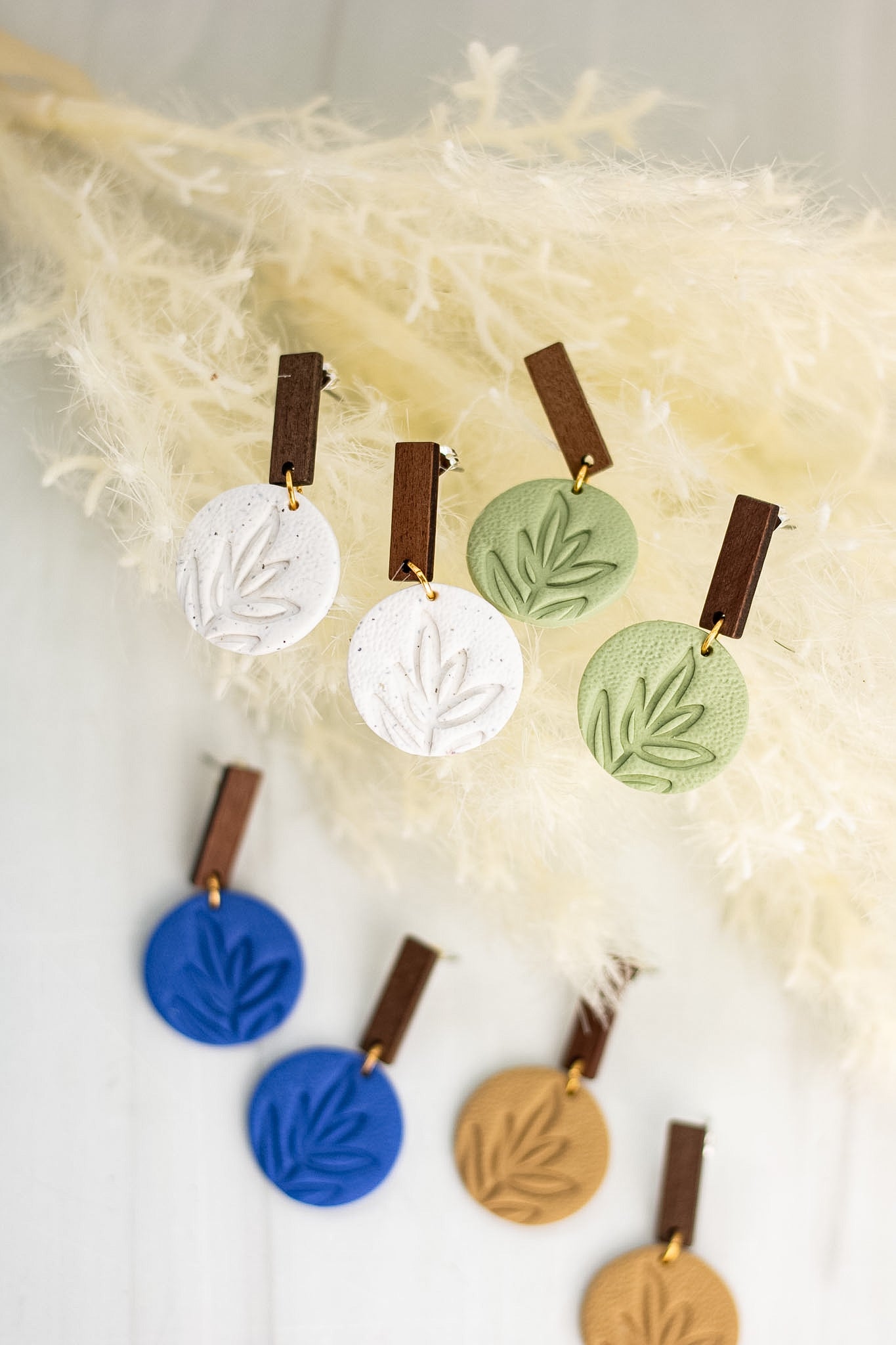 Wooden Drop Leaf Dangles