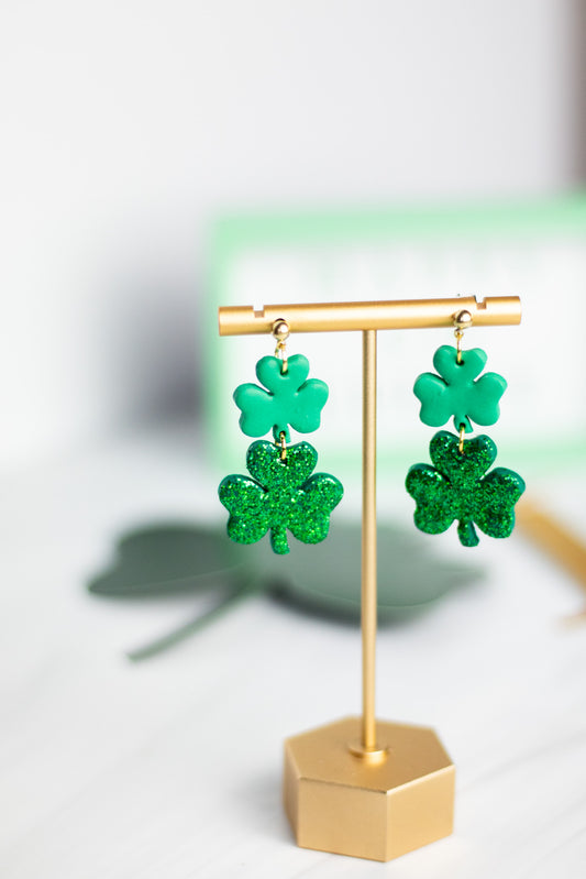 WS Shamrock Dangles