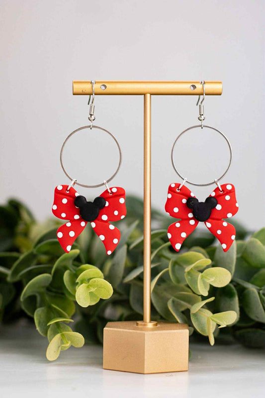 Mouse Flat Bow Hoops