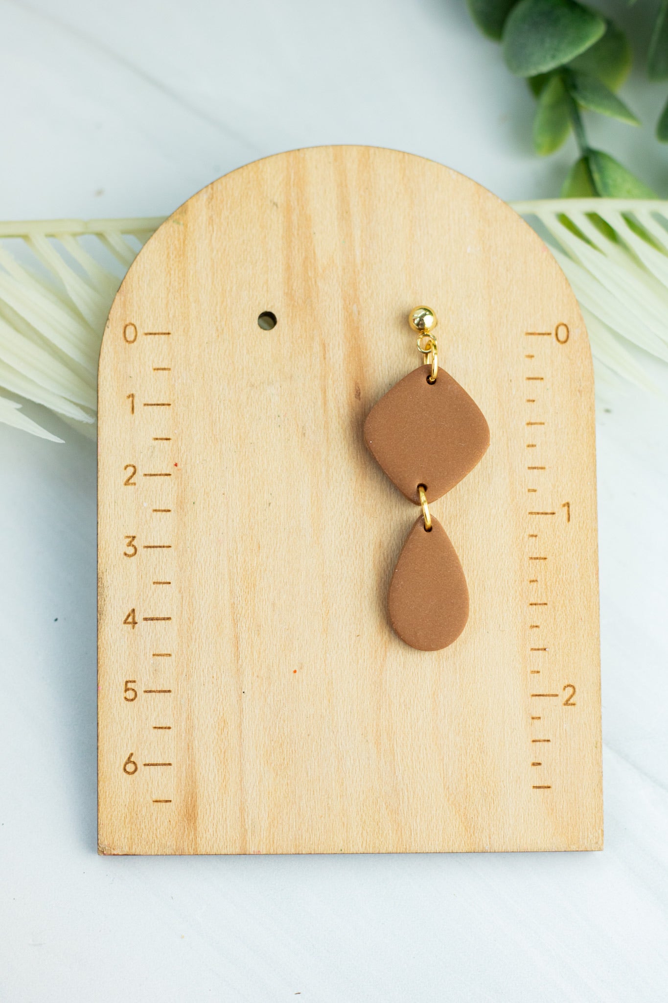 Rounded Geo Drop Dangles