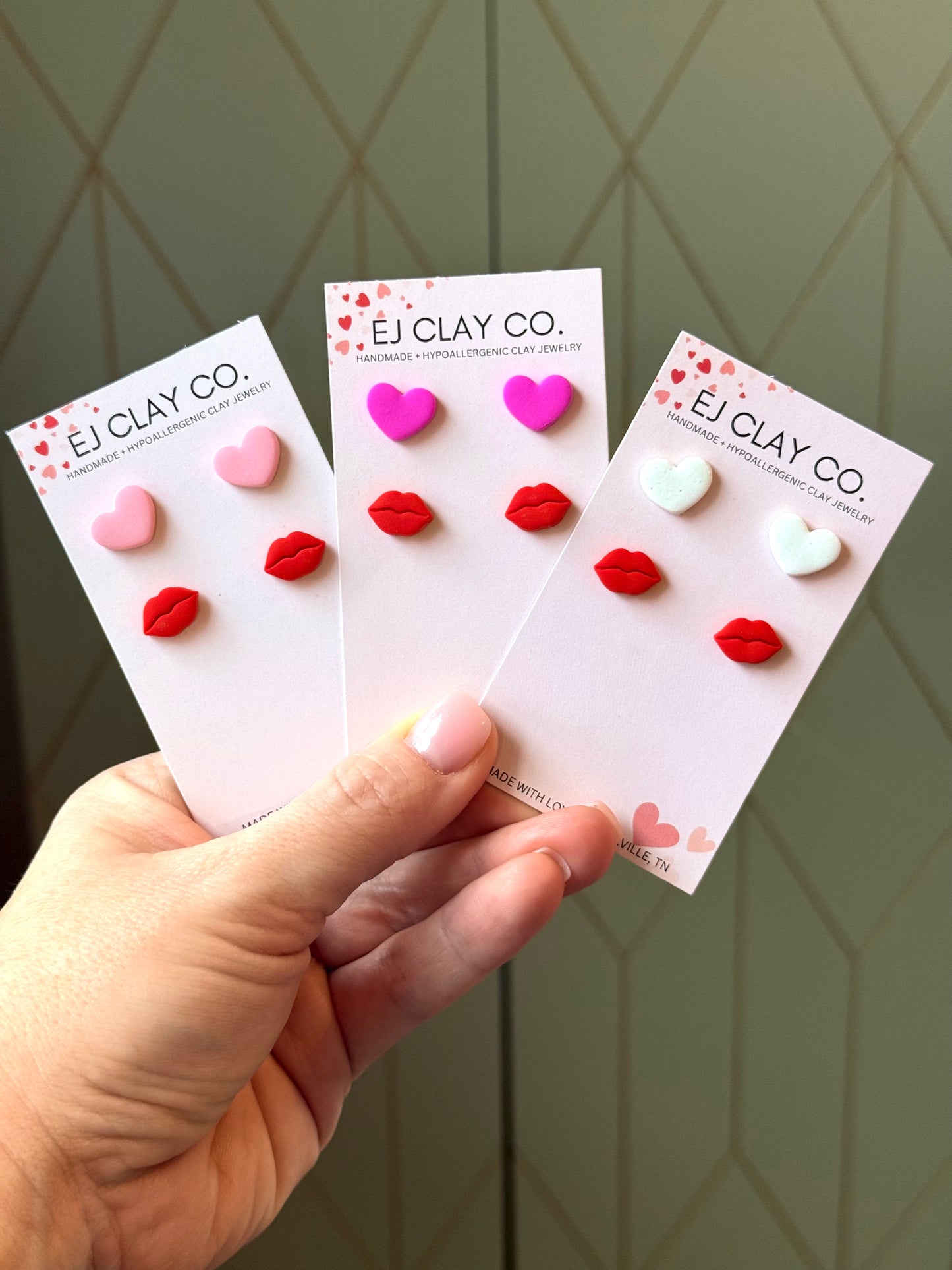 Heart Lip Stud Packs