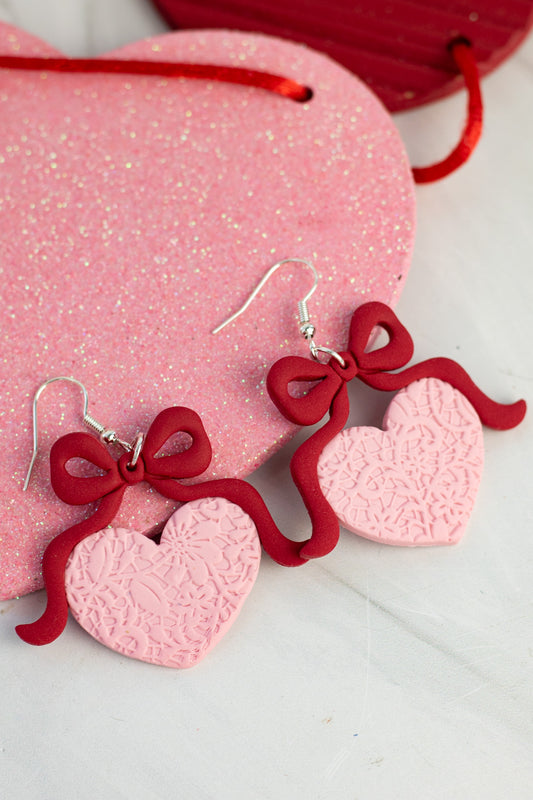 Romantic Vday Heart Dangles