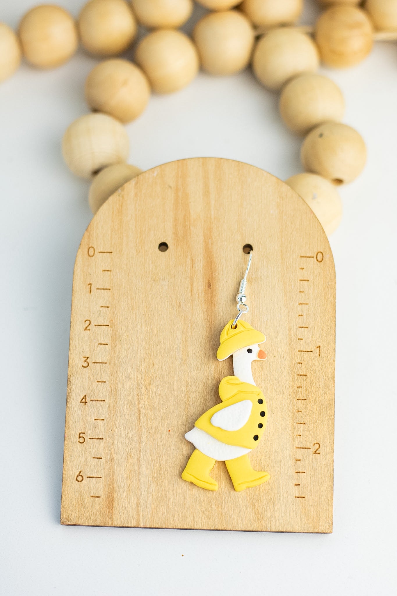 Raincoat Geese Dangles