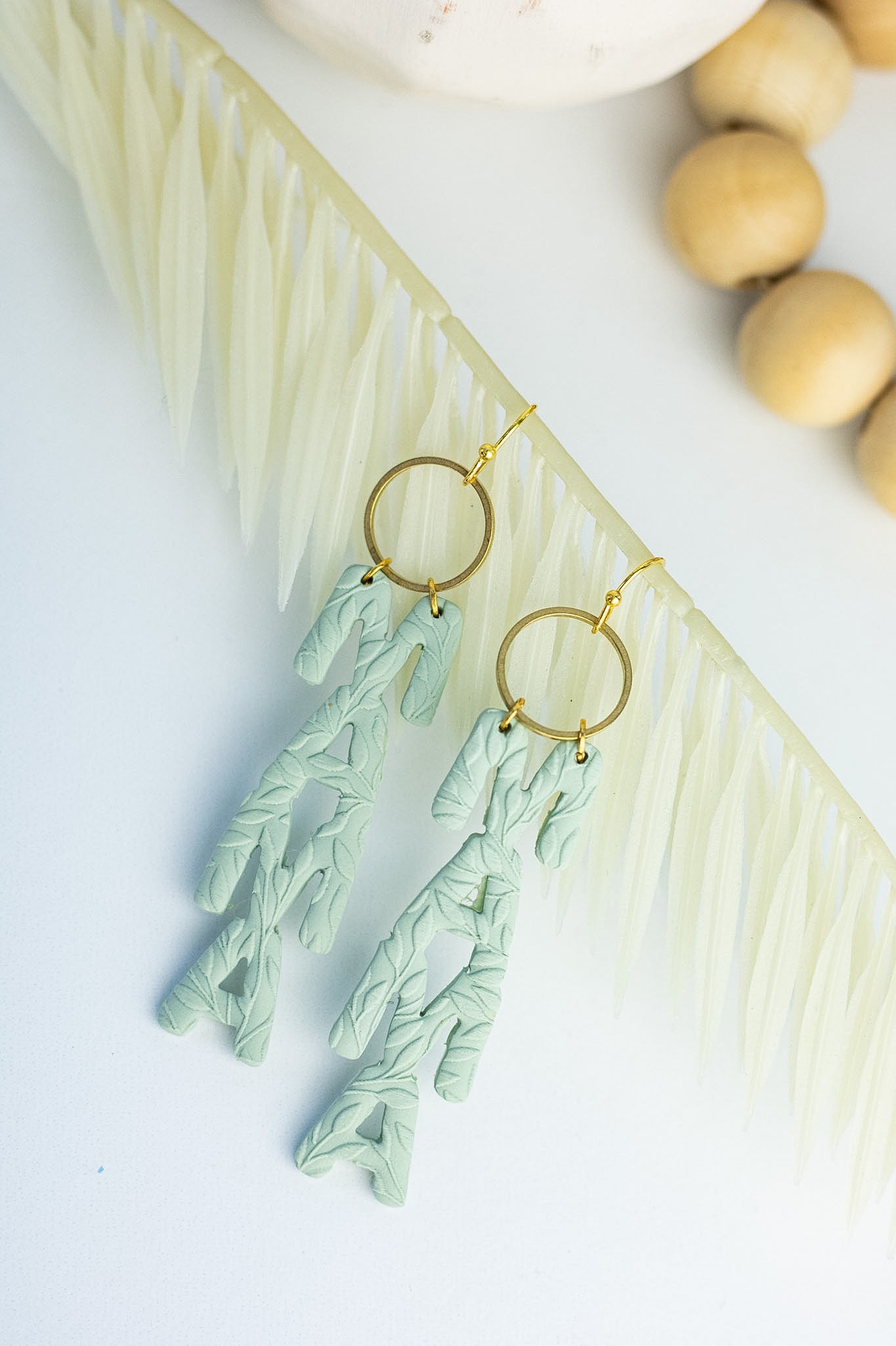 MAMA Hoop Dangles