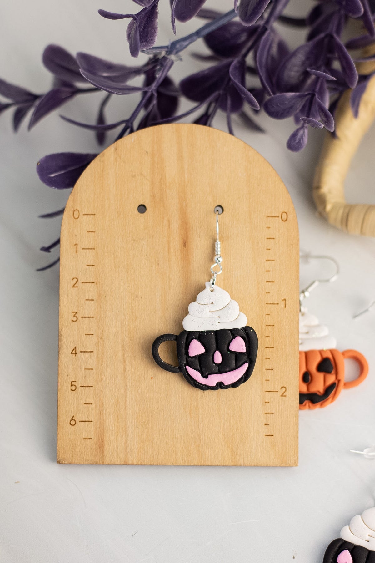 Whipped Spooky Coffee Dangles