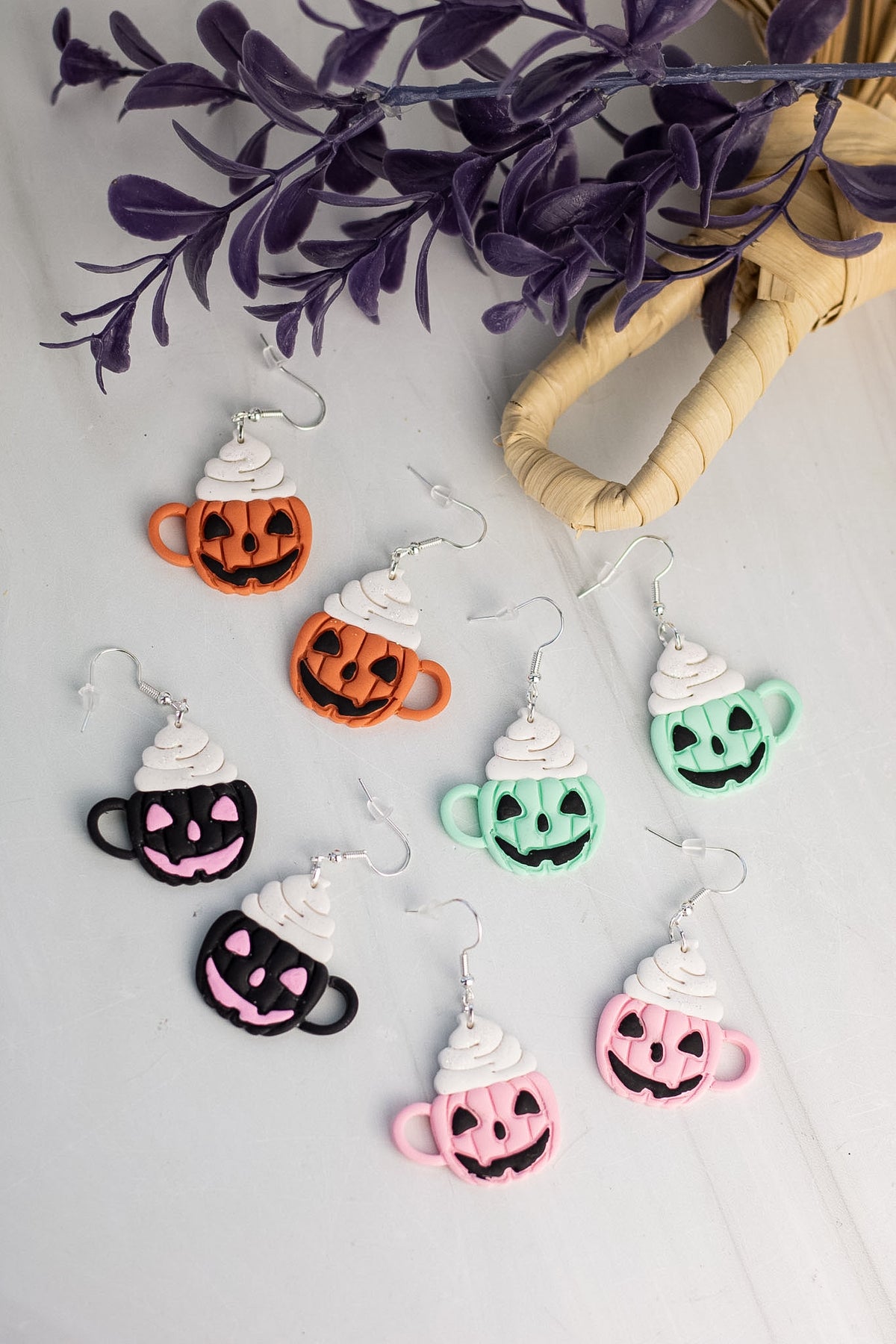 Whipped Spooky Coffee Dangles