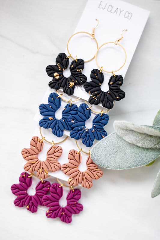WS Flower Burst Dangles